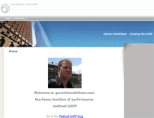 Tablet Screenshot of gerwinhendriksen.com
